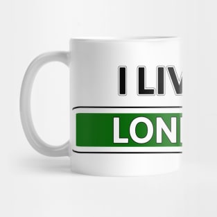 I live on Lonely Ln Mug